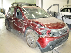 До ремонта Renault Sandero